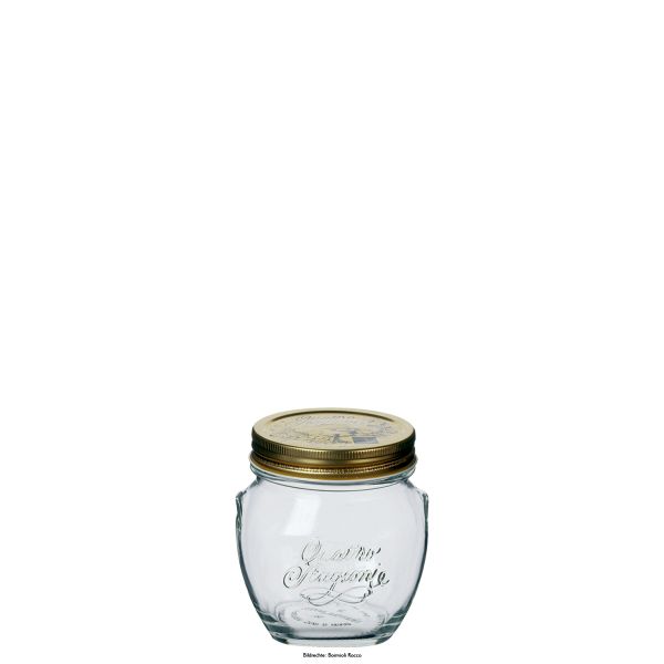 Detailbild: Quattro Stagioni Konfitürenglas 30cl mit Deckel - 12 Stück Ansicht 2